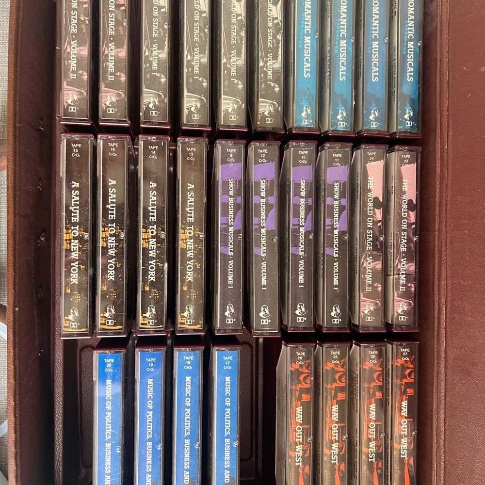 Collection of Musical Cassette Tapes with Booklets - Picture 2 of 3